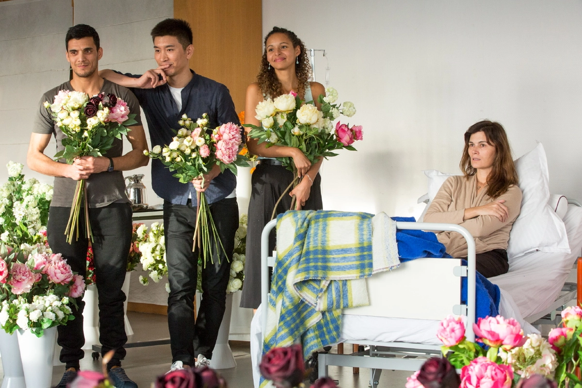 Photos des répétitions du spectacle "Actrice", écrit et mis en scène par Pascal Rambert.