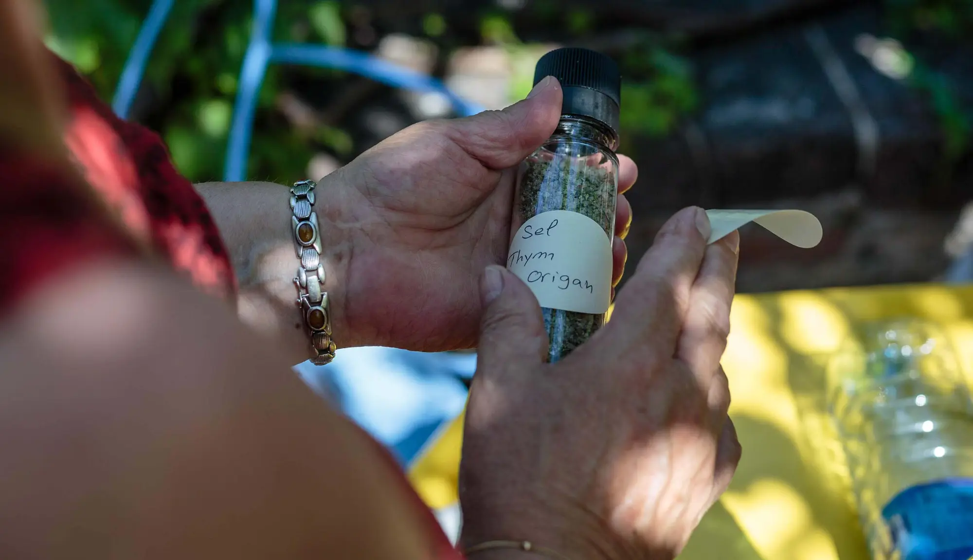 29 juillet - Confection d'un pot de sel aromatisé avec Cécile Billard
