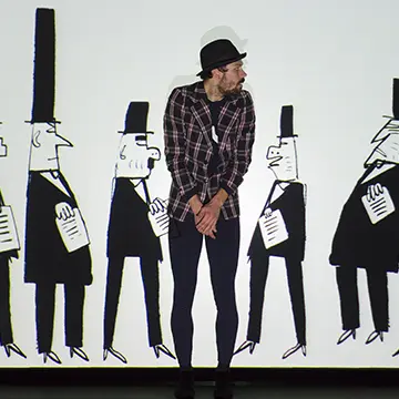 Image du spectacle Histoires de Gorille de Bertrand Bossard / Serge Bloch / Pascal Valty