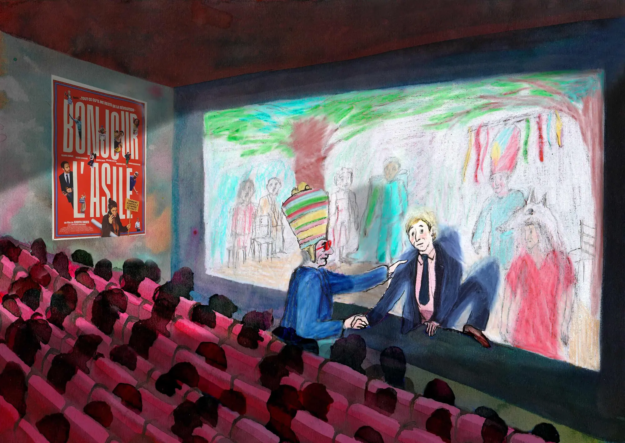 Image du spectacle Bonjour l'Asile Picture Show de L’Avantage du doute, Judith Davis