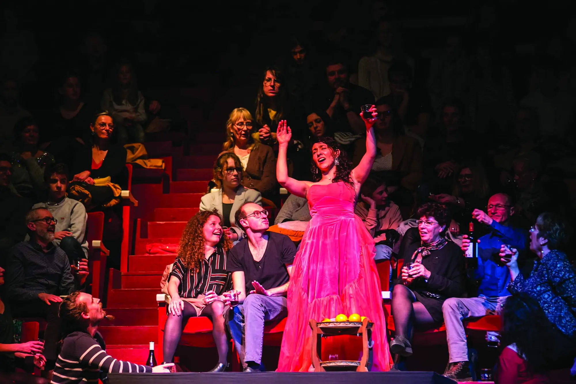 Image du spectacle Carmen, Opéra déplacé de Attention Fragile/ Ensemble Télémaque