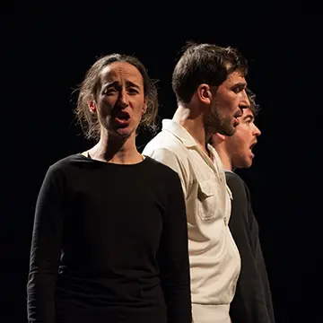 Image du spectacle Irena Tomazin de Mesurer l’espace avec la voix