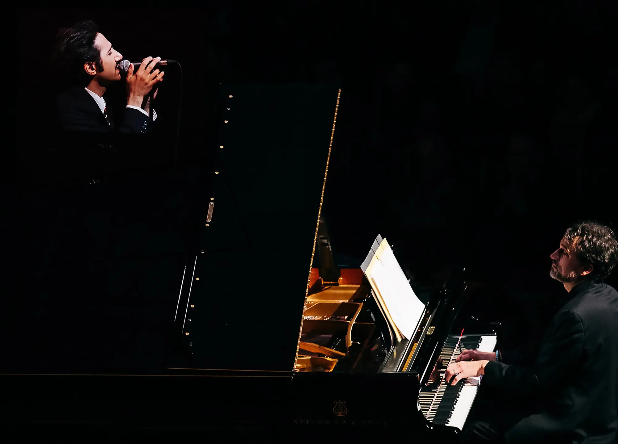 Image du spectacle Arthur Teboul & Baptiste Trotignon de Piano voix 