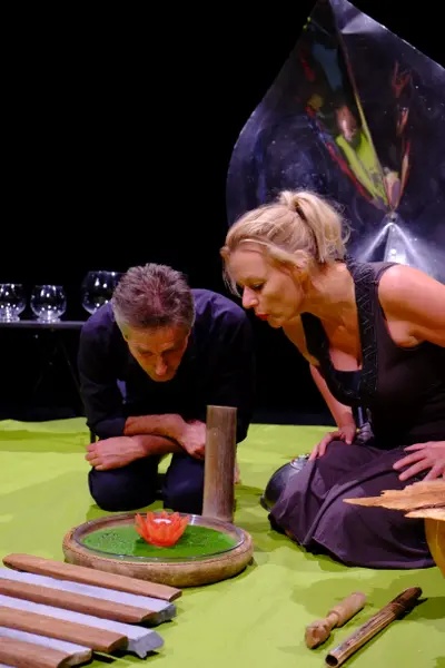 Guylaine Cosseron et Emmanuel Ricard