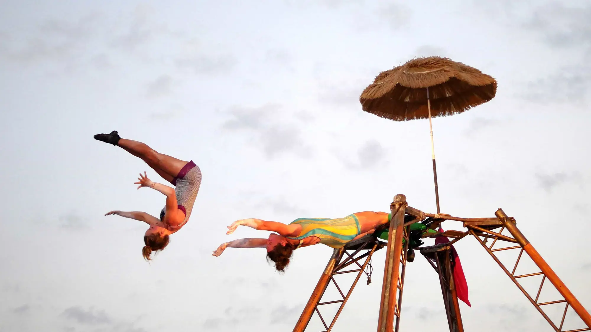 Image du spectacle Gravir de Les Quat’fers en l’air