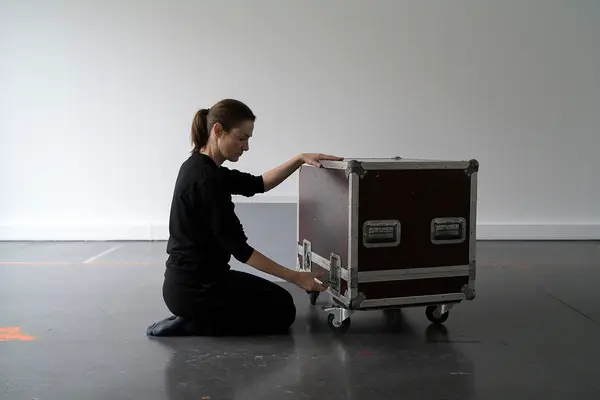 Béatrice Balcou, The K. Miyamoto Boxes, 2016 and Untitled (Artificial Light) Placebo (after a work by Ane Mette Hol), 2017, Vanessa Desclaux and Emilie Renard Collection  (1/4), Ferme du Buisson 