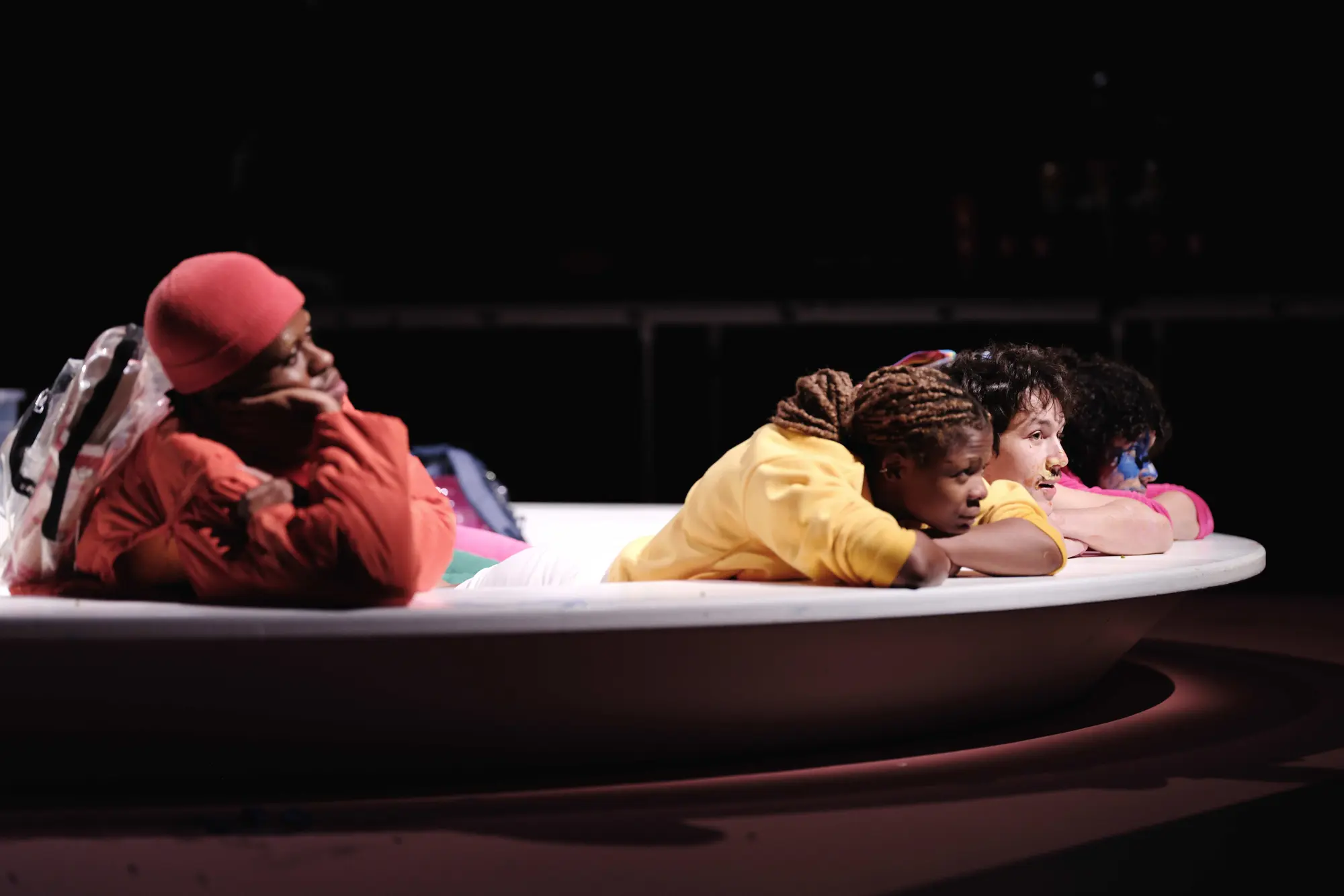 Image du spectacle Plutôt vomir que faillir de Rébecca Chaillon / Cie Dans le Ventre