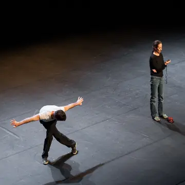Image du spectacle Tim Etchells de Timed Texts