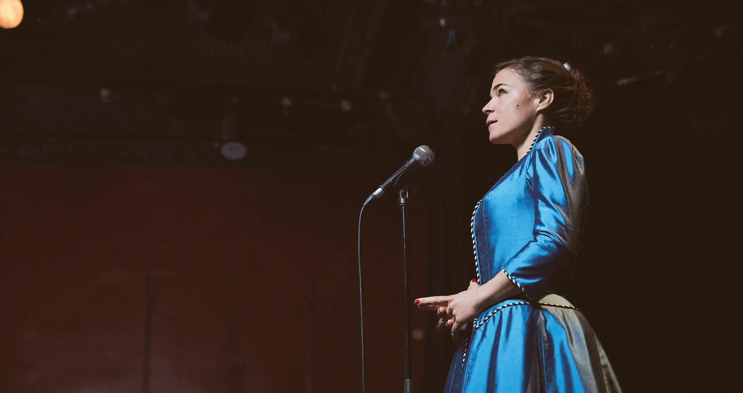 Image du spectacle Blanche Gardin de BONNE NUIT BLANCHE