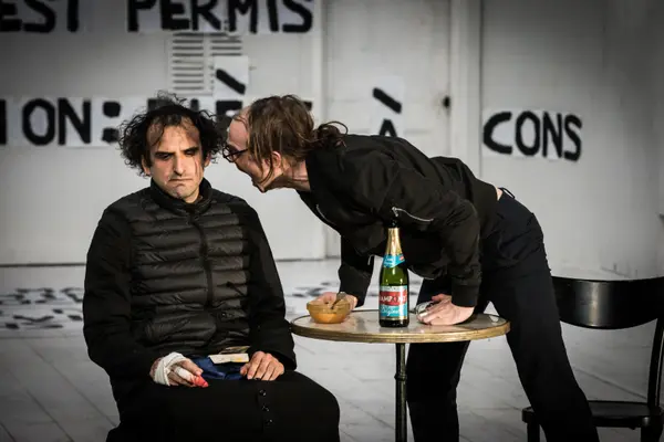 Image du spectacle Les Frères Karamazov de Sylvain Creuzevault / Cie Le Singe Fédor Dostoïevski