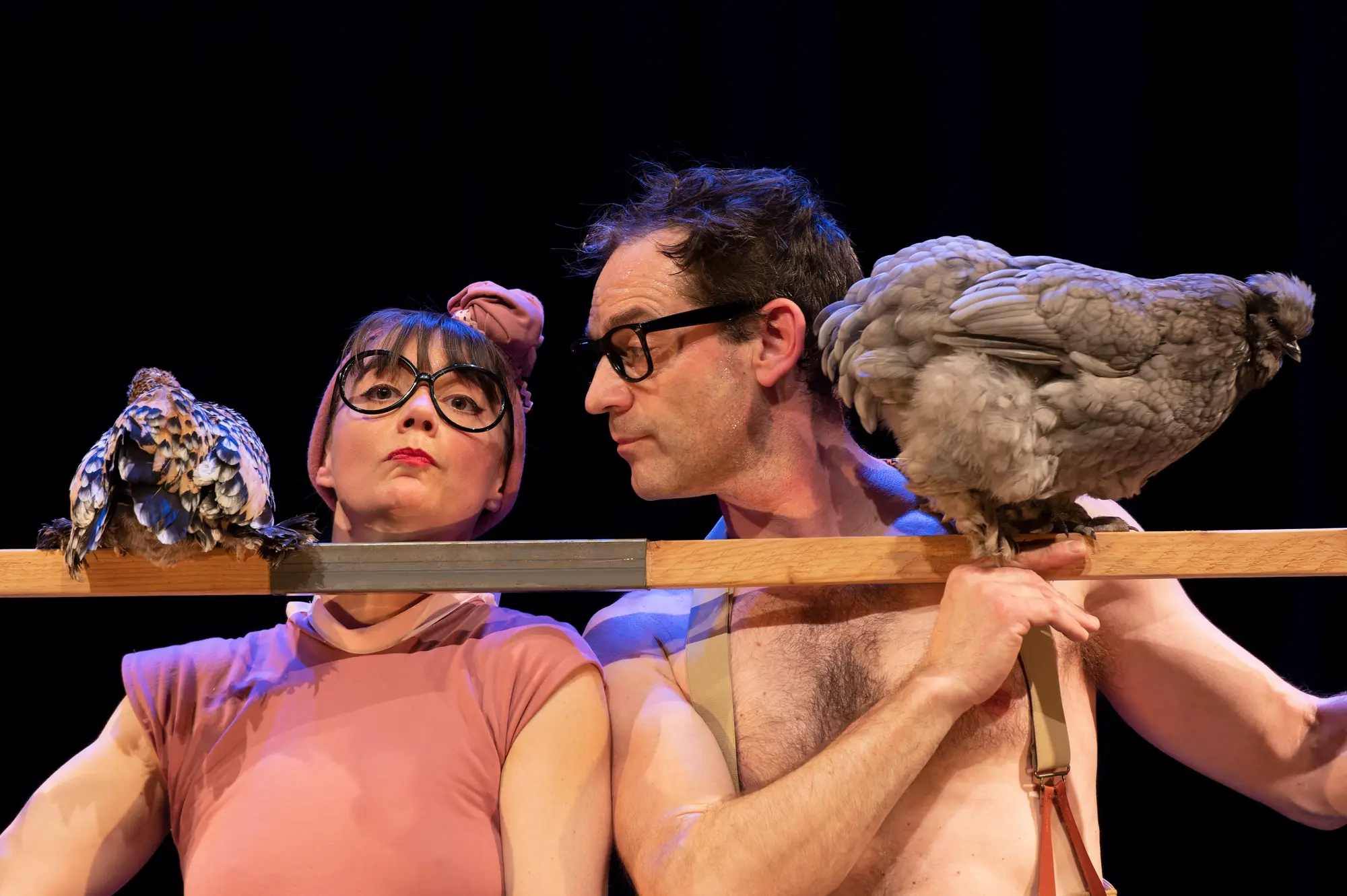 Image du spectacle Poil de la Bête de Compagnie des Plumés