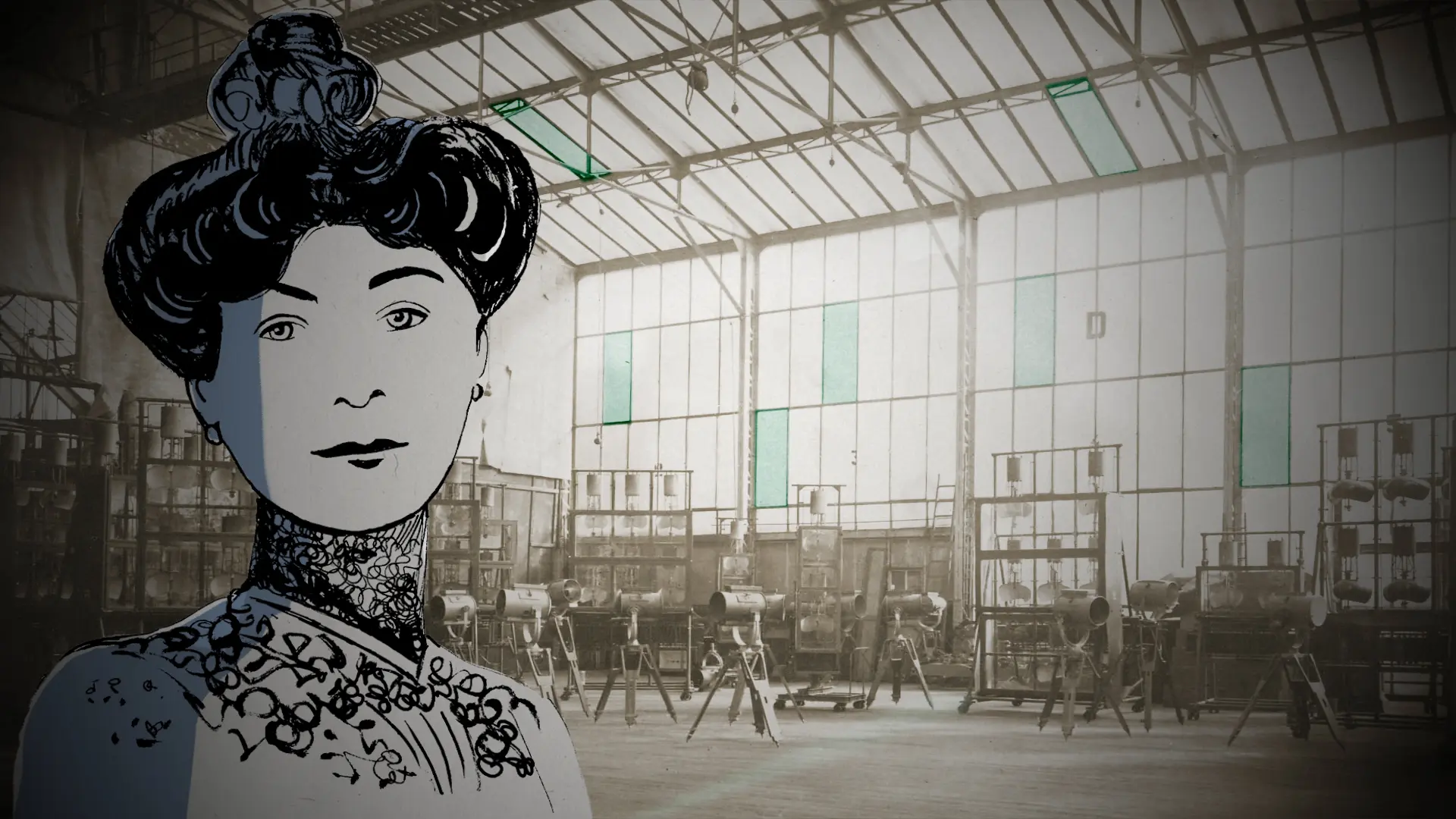 Image du spectacle Alice Guy, l'inconnue du 7e art de Valérie Urréa & Nathalie Masduraud
