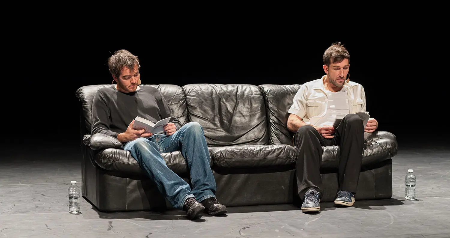 Image du spectacle Jérôme Bel & Boris Charmatz de Emails 2009-2010