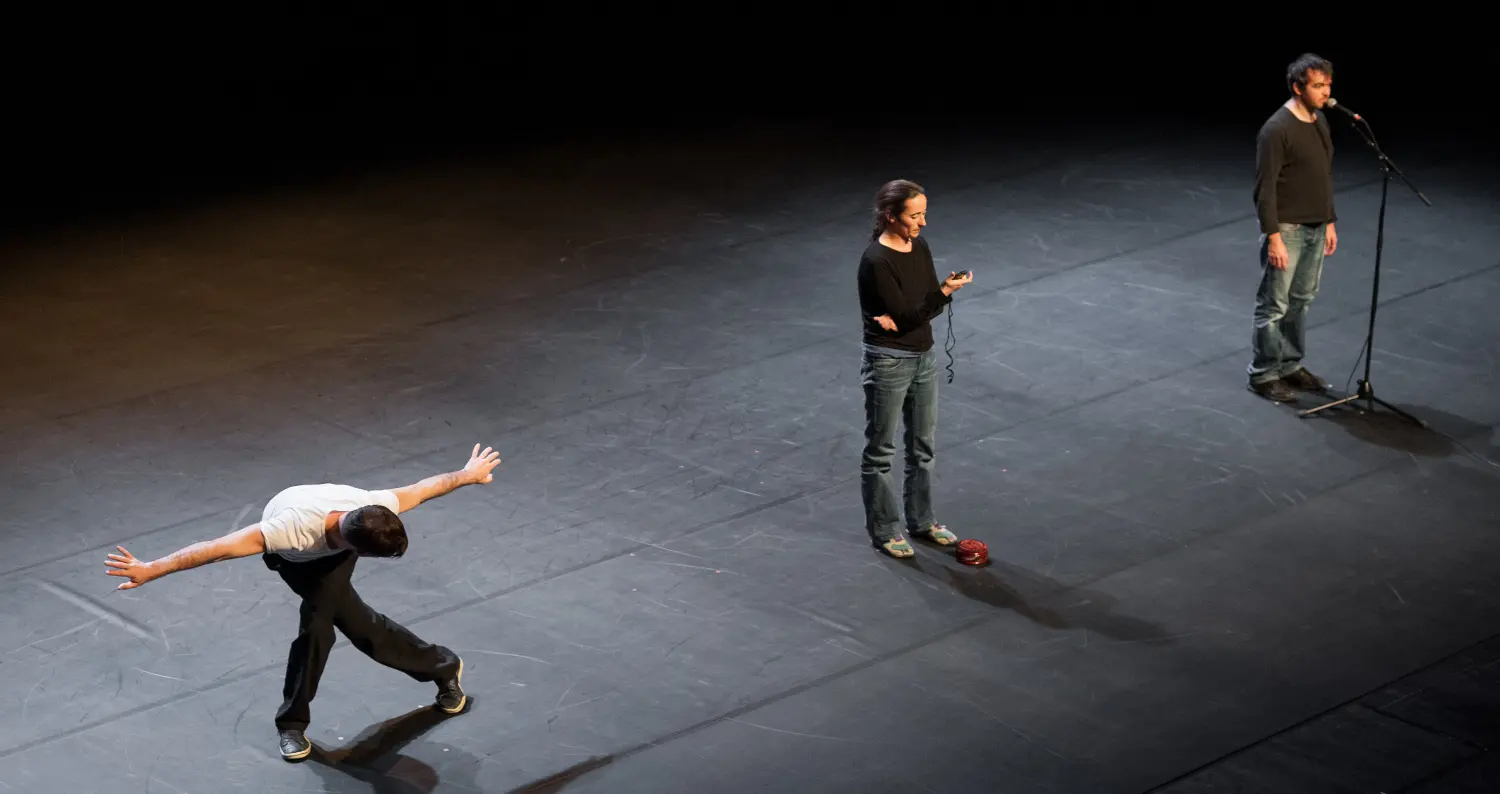 Image du spectacle Tim Etchells de Timed Texts