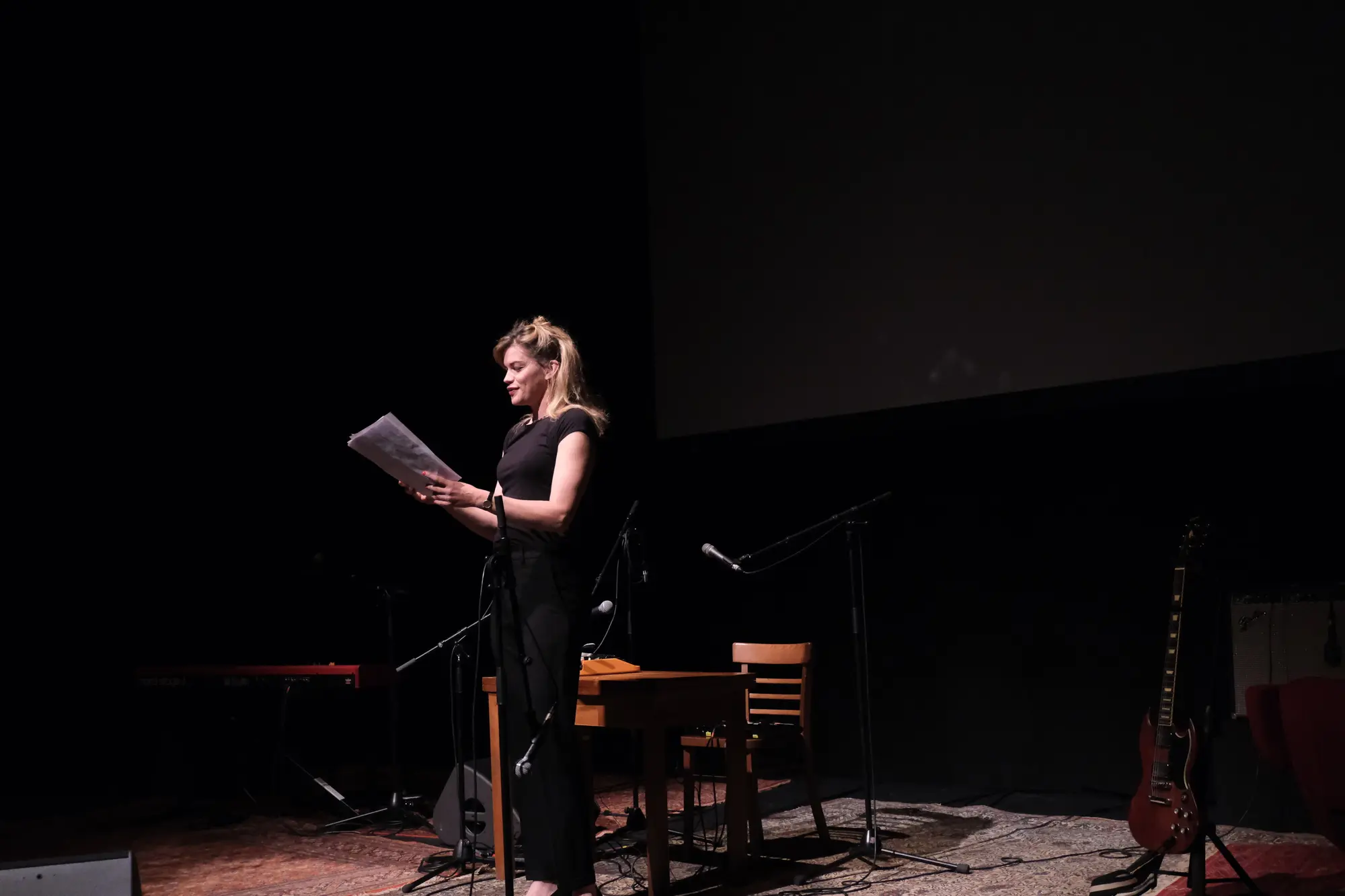 Image du spectacle J'ai oublié de Marie-Sophie Ferdane d’après Bulle Ogier / Anne Diatkine