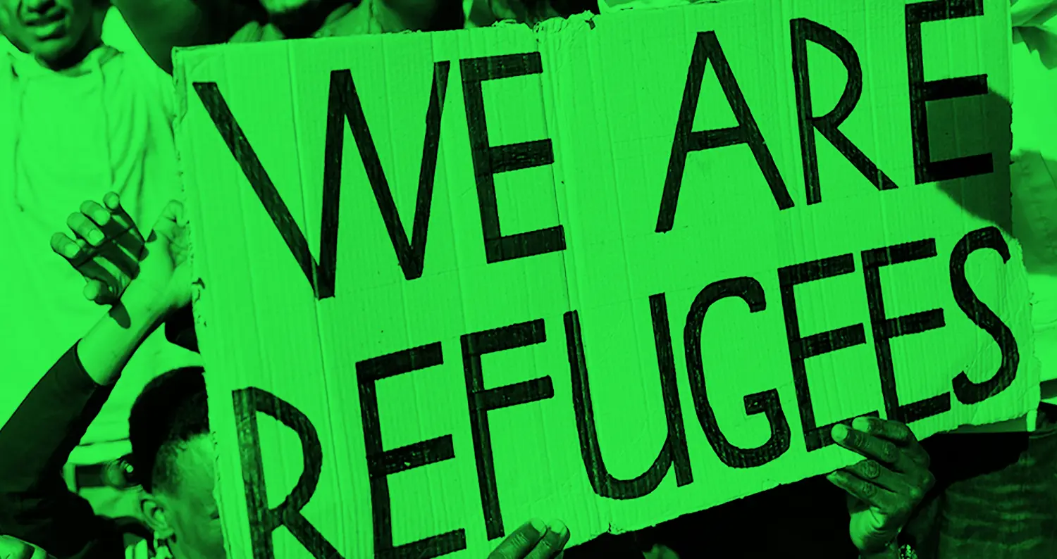 Image du spectacle Et si on appliquait aussi les droits de l'Homme aux migrants ? de Julie Allard