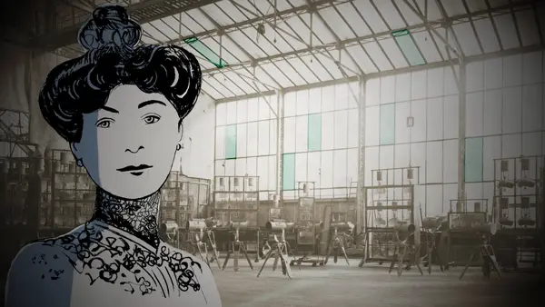 Image du spectacle Alice Guy, l'inconnue du 7e art de Valérie Urréa & Nathalie Masduraud