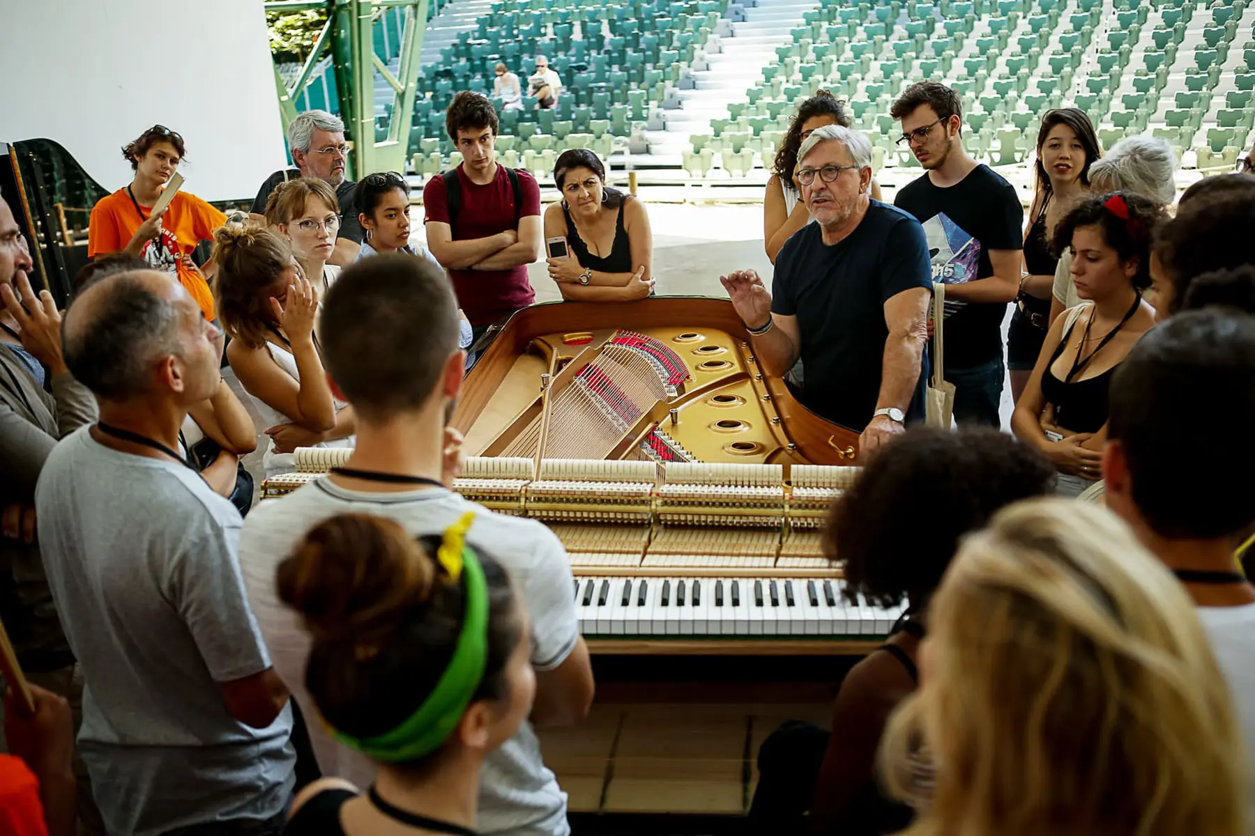 Festival international de Piano de La Roque d’Anthéron / Les Lycéens au Festival