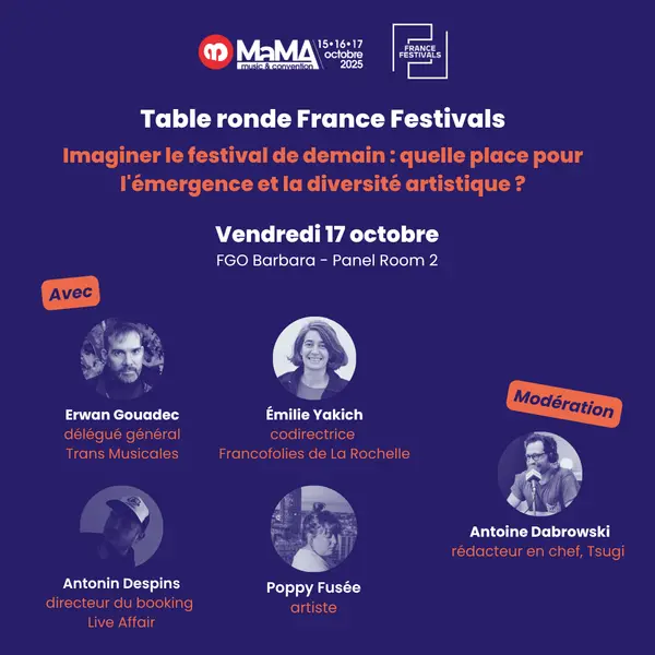 Imaginer le festival de demain avec les artistes #1 - musiques actuelles
