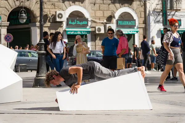Floe par Jean Baptiste André, Dream guests, Festival Dream City, Tunis, 2023.