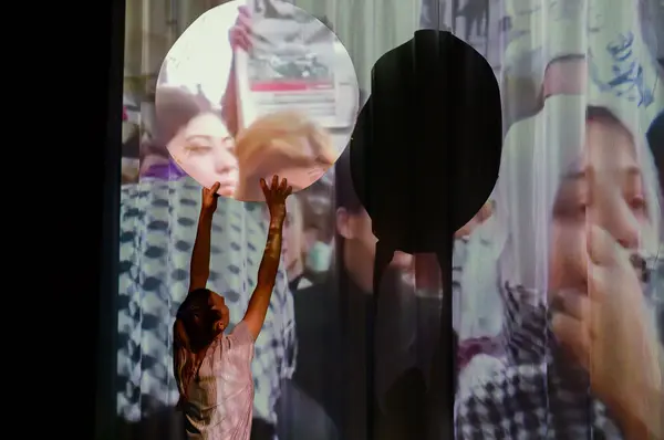 Behind your Eyeballs de Salma Said & Miriam Coretta Schulte, Festival Tashweesh, septembre 2022.