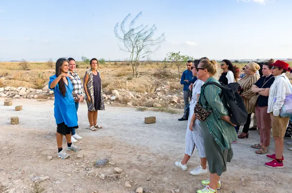 A Pact with Waters - Commoning with Sejoumi by Natural Contract Lab, Creations, Dream City Festival 2023, Tunis.