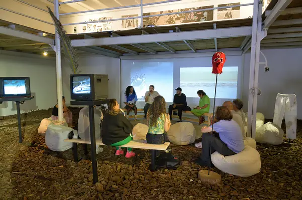 Water No Get Enemy : Counter-Cartographies of Diaspora by Remi Kuforiji, Dream projects, Dream City 2023 Festival, Tunis.