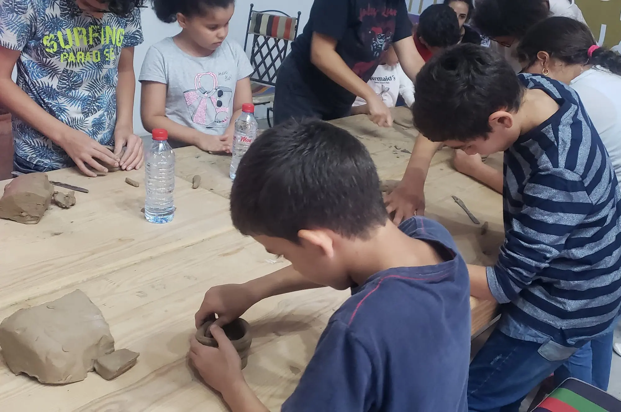 Ceramic and sculpting workshop with Mehdi Kriaa 