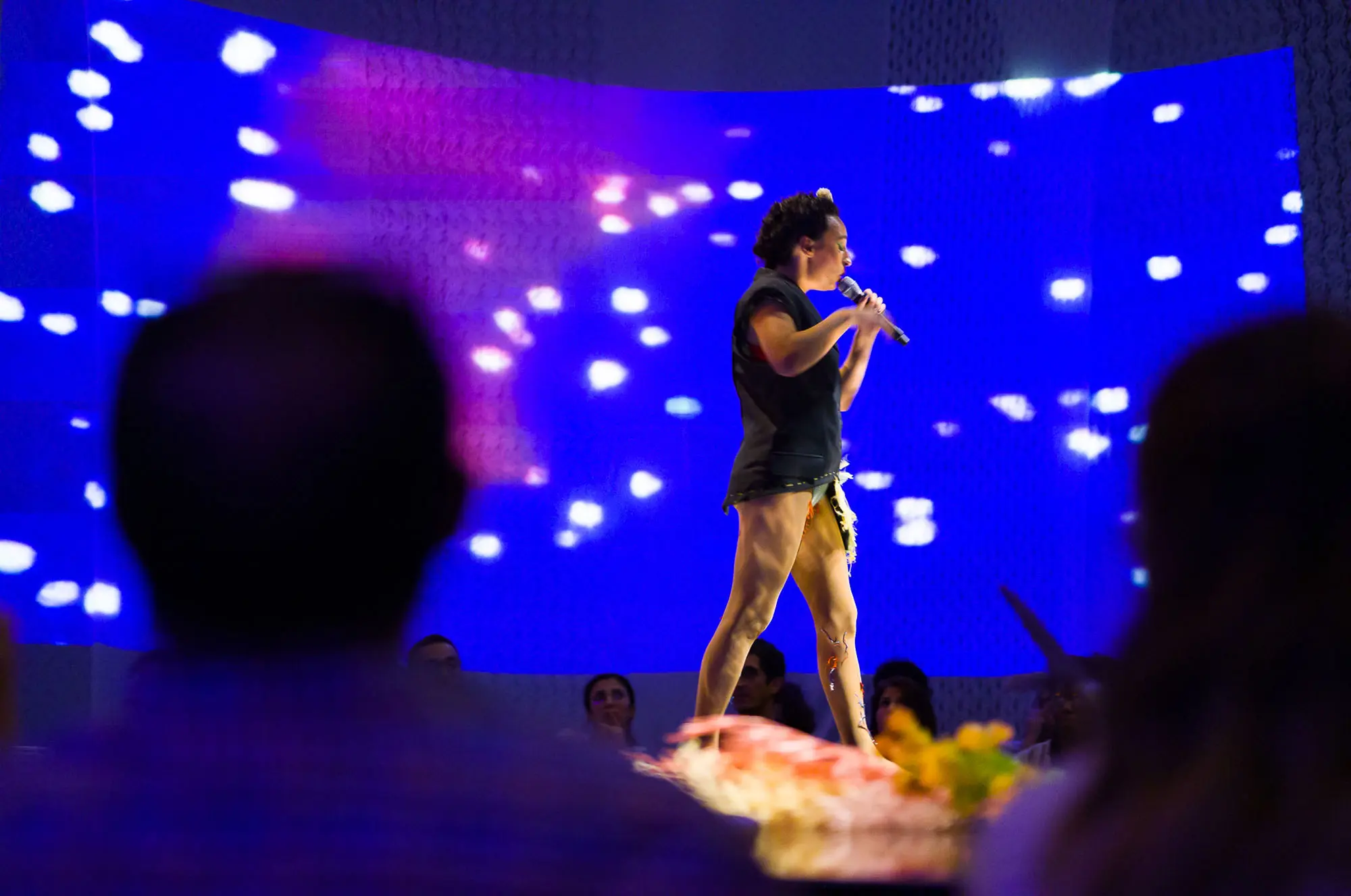 I grew an alien inside of me de Rima Najdi, Festival Tashweesh, septembre 2022.