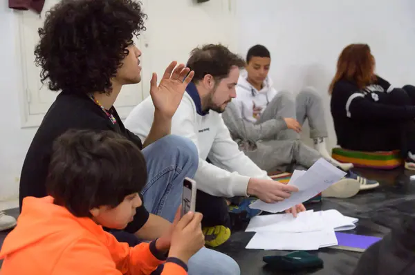 Andrew Graham's dance residency 2022-2023 at L'Art Rue - medina of Tunis, 2023