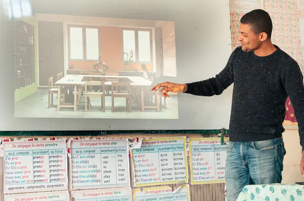 Qismi Al Ahla, école primaire dite avenue de la République – Kébili, jury des enfants, 2022-2023
