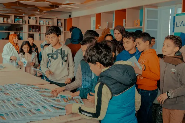 Qismi al Ahla, Alhidaya primary school - Gabès, 2022-2023, Inauguration of space.