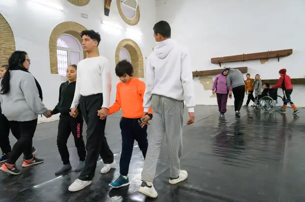 Andrew Graham's dance residency 2022-2023 at L'Art Rue - medina of Tunis, 2023