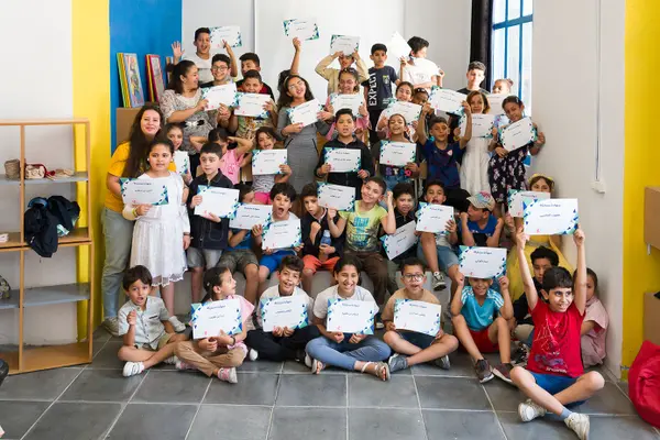 Musical awakening workshop animated by Iqadh with children from Bab Souika school - Tunis medina, 2021 to 2024
