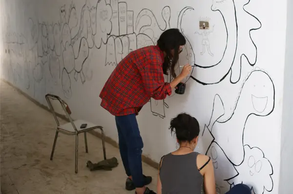 "Change your Classroom" at Bab Souika public primary school - Medina, Tunis 2016-2017