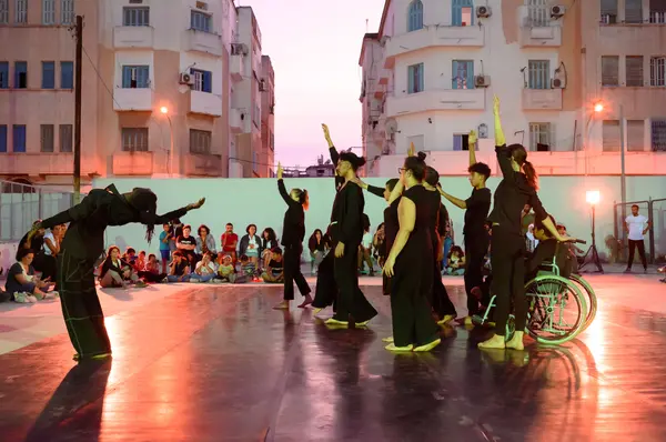 Andrew Graham's dance residency 2022-2023 at L'Art Rue - medina of Tunis, 2022