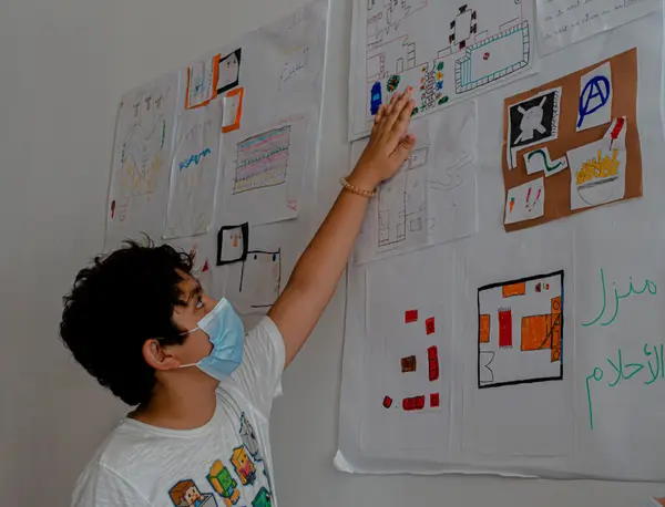 Atelier d'initiation à l'architecture avec Lilia Ben Romdhane, été 2020