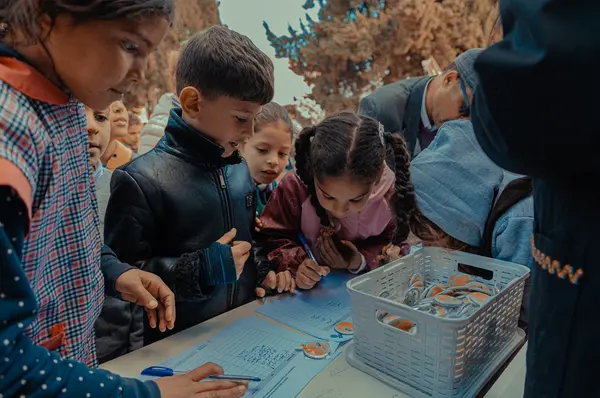 Ecole primaire Chaker - Makther / Siliana, Qismi al Ahla 2022-2023, transformation de l'espace.