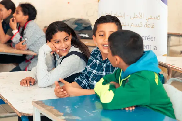Qismi Al Ahla, école primaire dite avenue de la République – Kébili, jury des enfants, 2022-2023