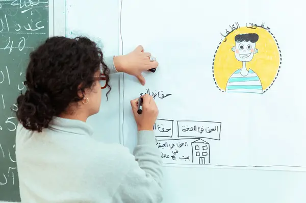 Qismi al Ahla, Alhidaya Primary School - Gabes, design workshop, 2022-2023