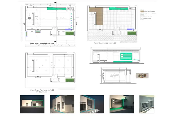 Qismi al Ahla, école primaire Al Ahwech - Feriana / Kasserine, atelier de conception architecturale, 2023