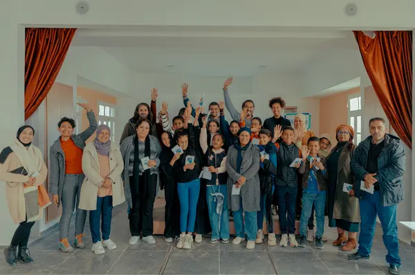 Qismi Al Ahla, école primaire dite avenue de la République – Kébili, transformation de l'espace, 2023.