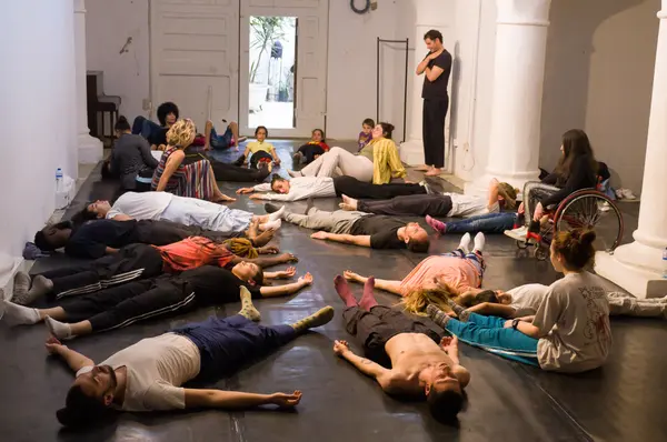 Andrew Graham's dance residency 2022-2023 at L'Art Rue - medina of Tunis, 2022