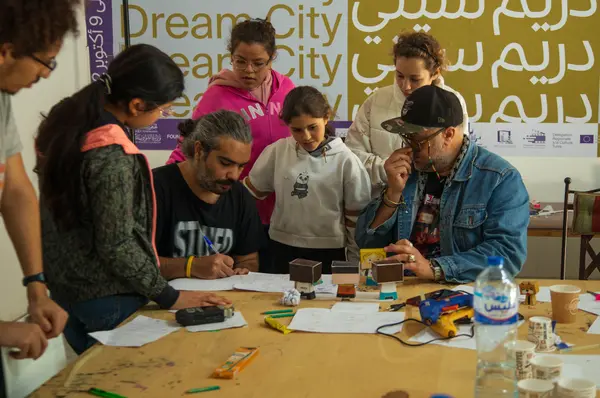 Video - stop motion workshop with Bridges of Creativity in the context of Art&Education programme - Winter Camp, March 2023 at L'Art Rue.
