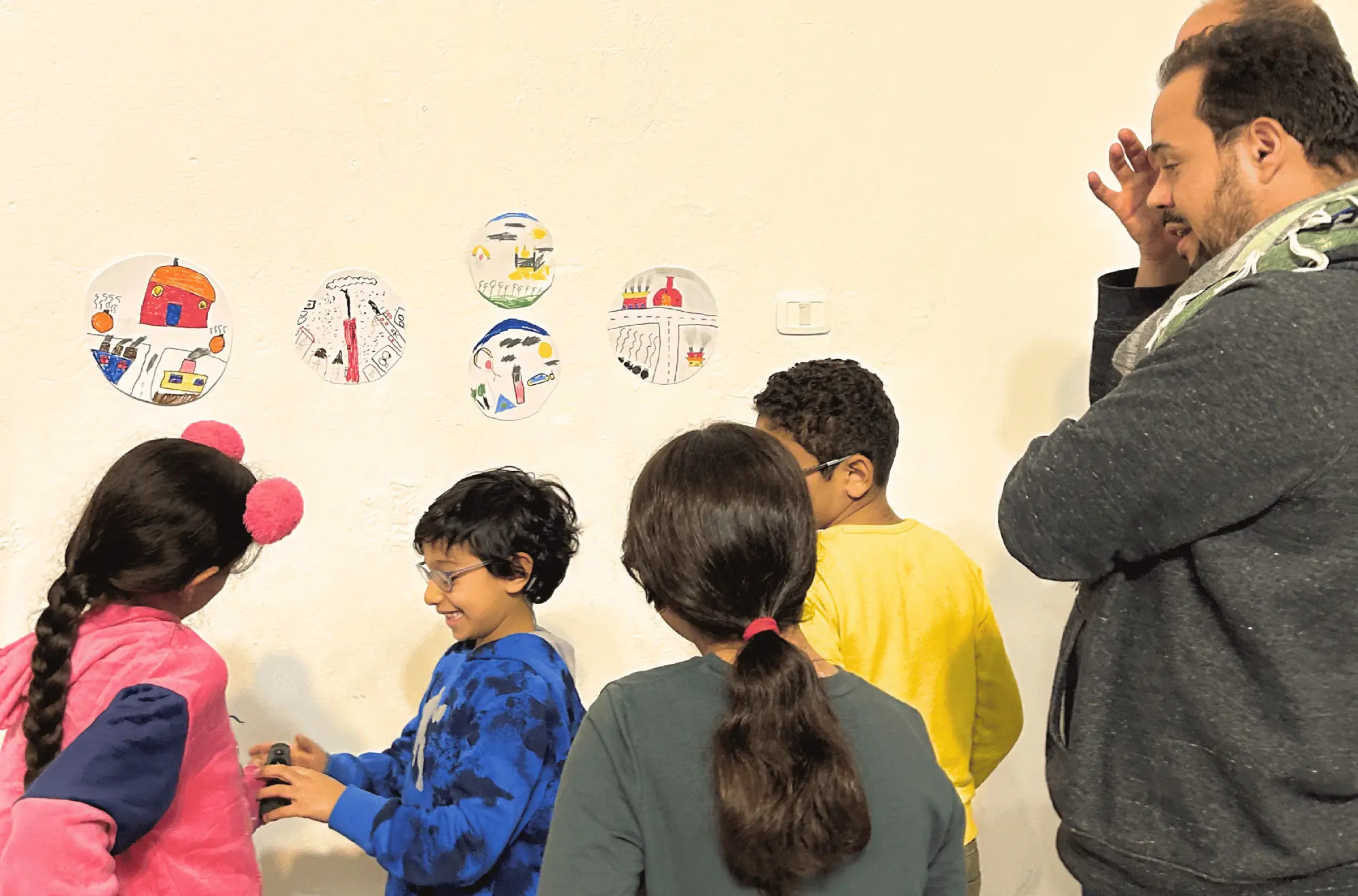 Atelier de dessin "Cosmogramme" Avec Sébastien Hendrickx et Chawki lahmar