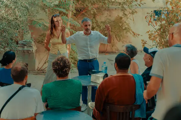 Olive Gathering by Khalil Rebah, Dream projects, Dream City 2023 Festival, Tunis.