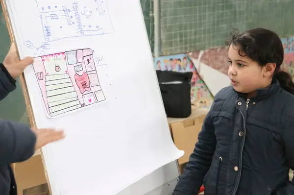 Qismi al Ahla, école primaire Al Ahwech - Feriana / Kasserine, atelier de conception architecturale, 2023