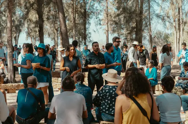 A Pact with Waters - Commoning with Sejoumi by Natural Contract Lab, Creations, Dream City Festival 2023, Tunis.