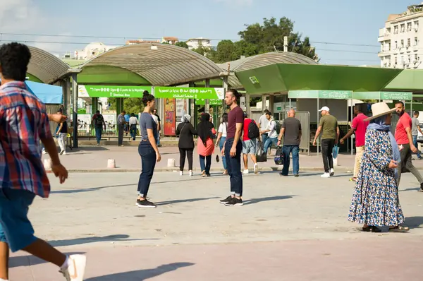 Gouâl in the City de Filipe Lourenço, Place Barcelone, Créations, Festival Dream City 2023, Tunis.