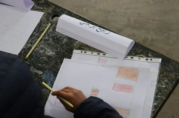 Qismi al Ahla, école primaire Al Ahwech - Feriana / Kasserine, atelier de conception architecturale, 2023